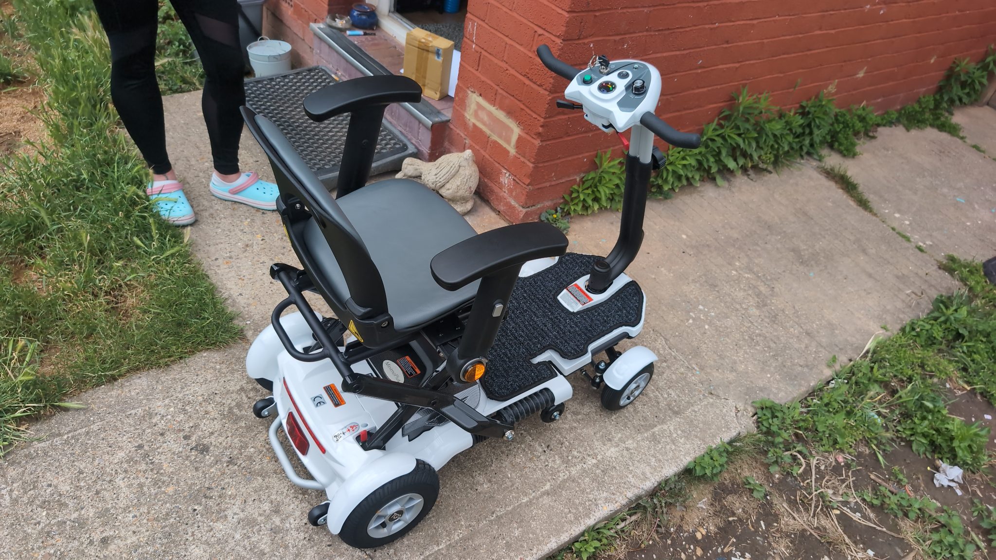 TGA Minimo Plus folding mobility scooter fully assembled