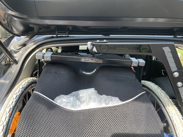 Adaptations fitted to a Honda HR-V at Heathrow