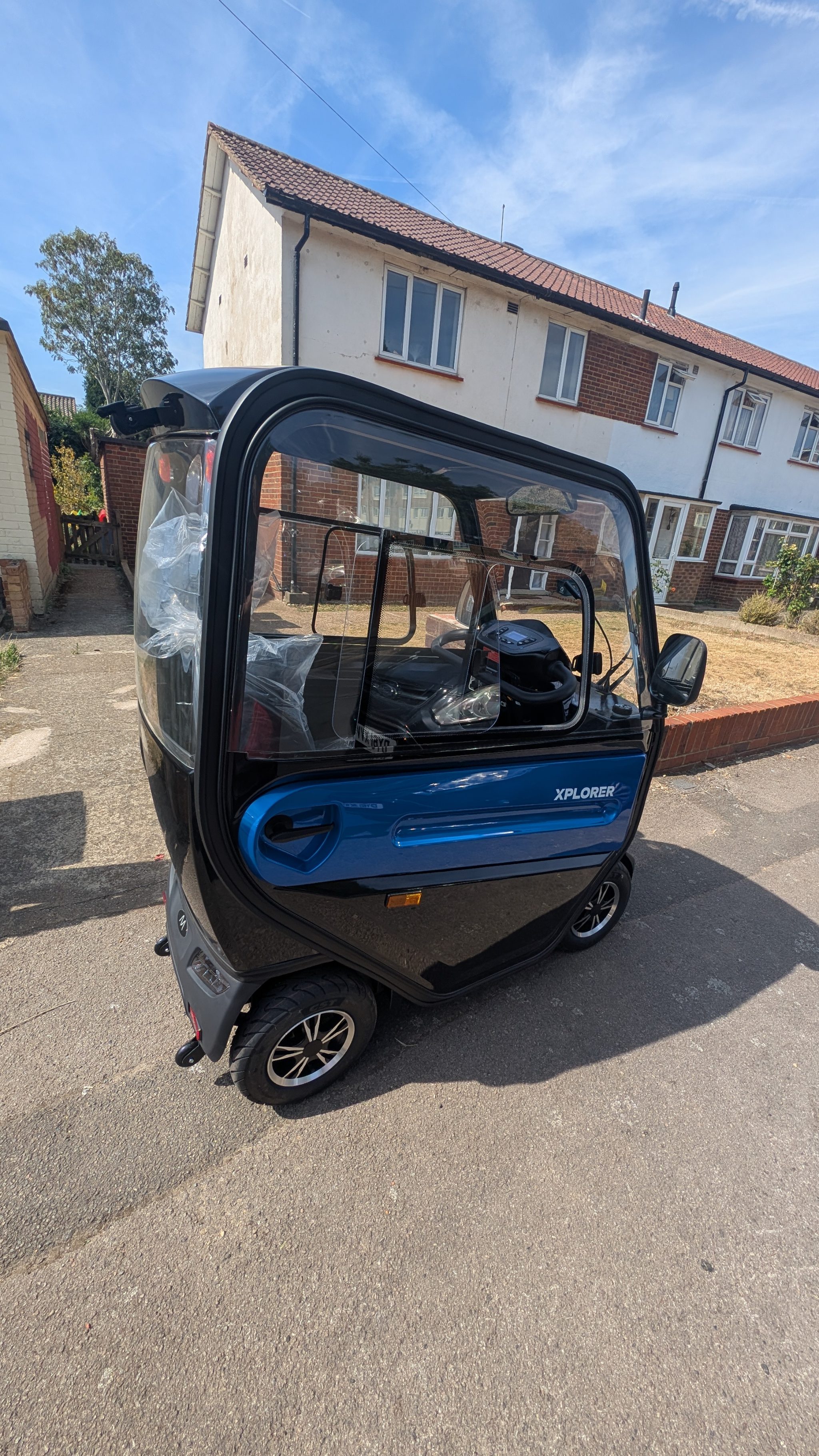 Motion Healthcare Xplorer scooter delivered by our Heathrow branch