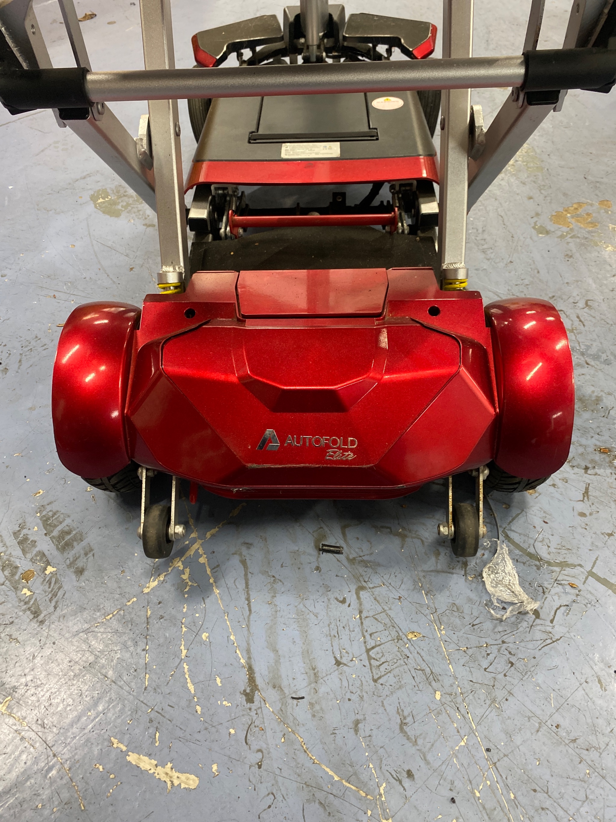 Folding mobility scooter service at Ferndown branch
