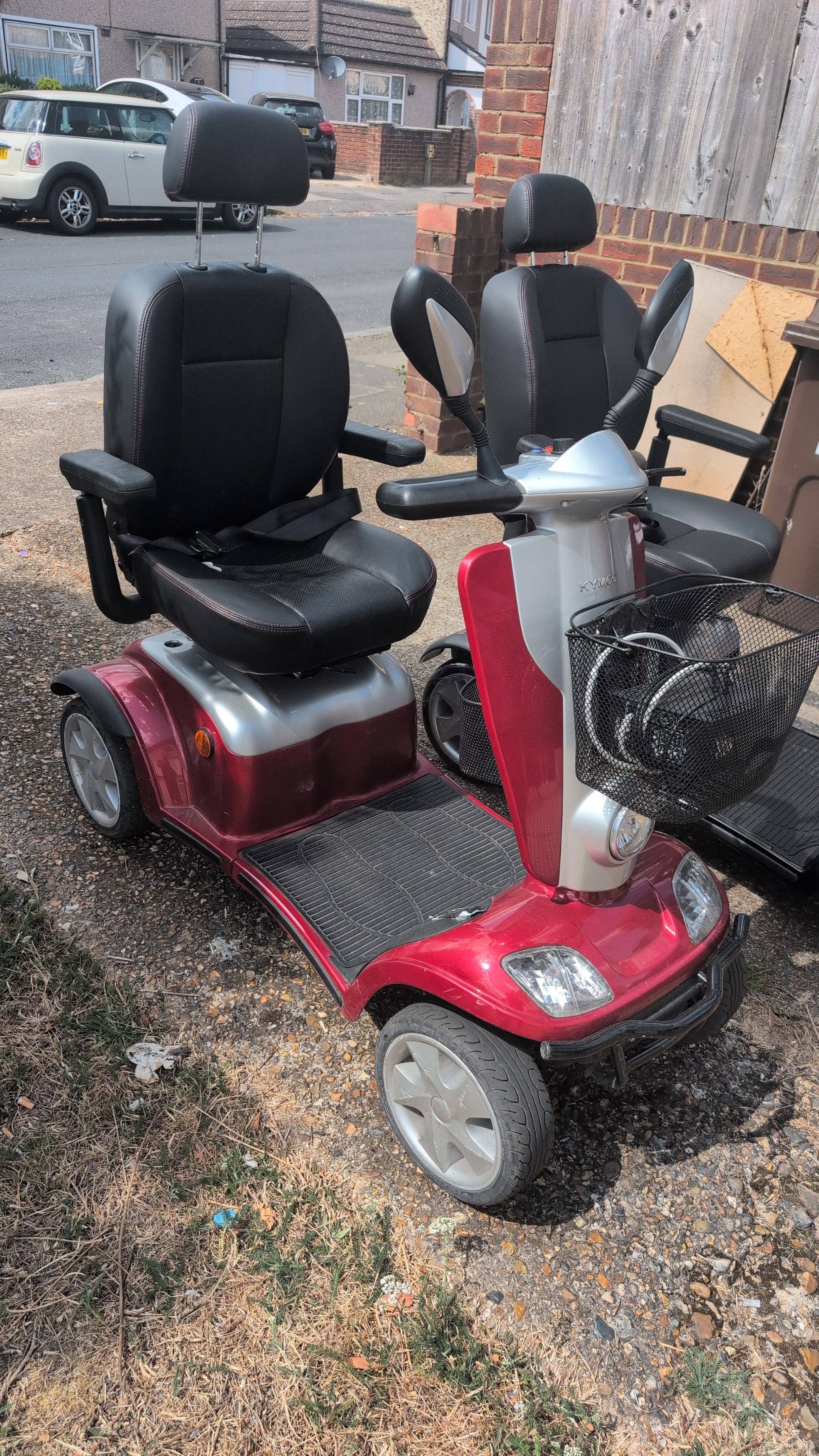 Kymco Maxi XLS scooter home demo by our Heathrow team