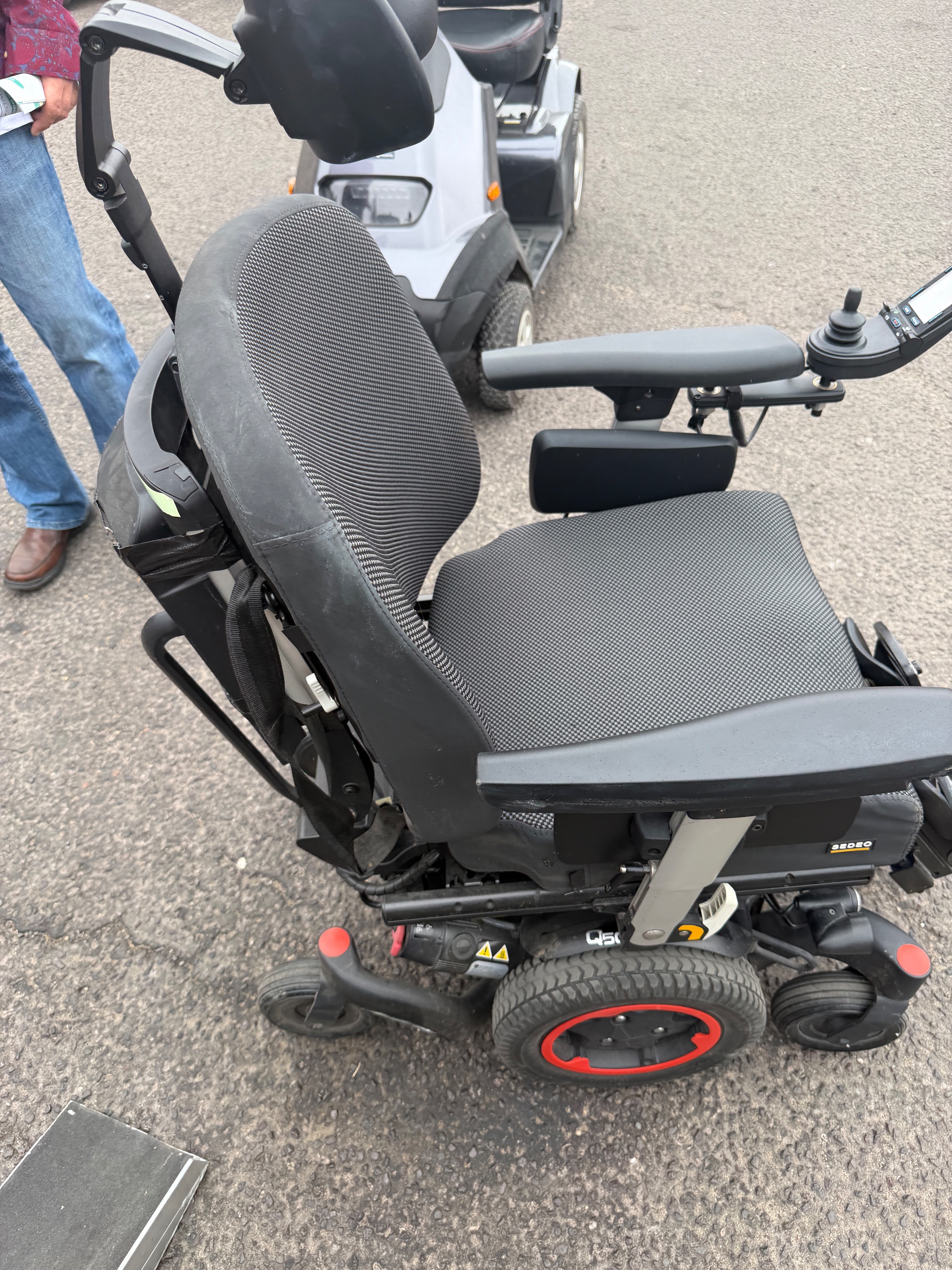 Powerchair battery replacement at our Ferndown branch