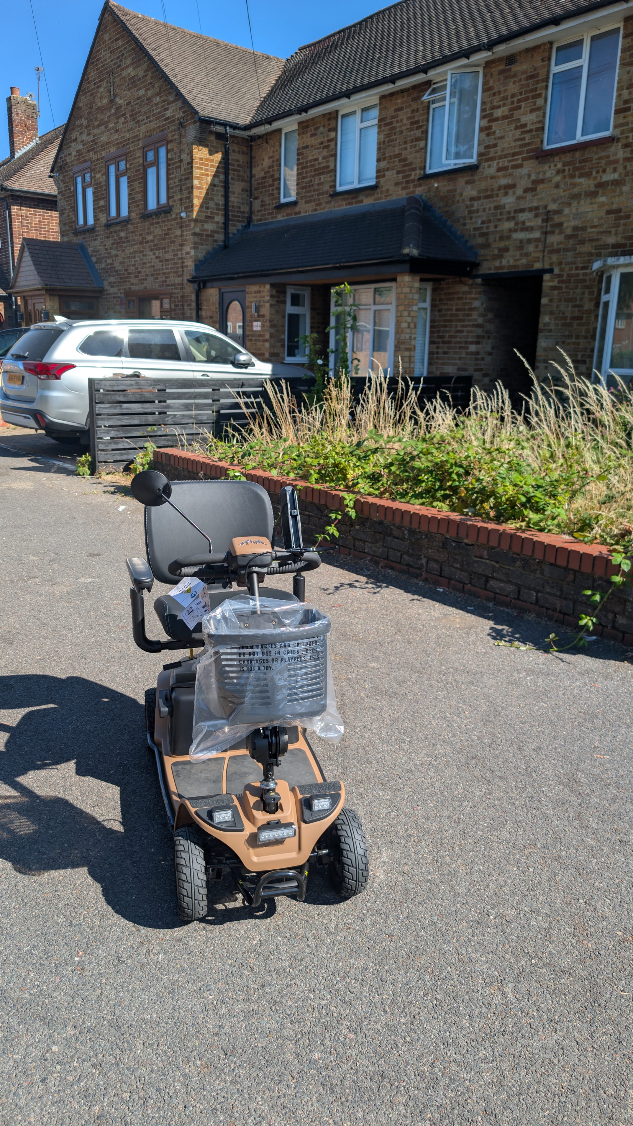 Pride Baja Bandit Plus scooter delivered in Heathrow