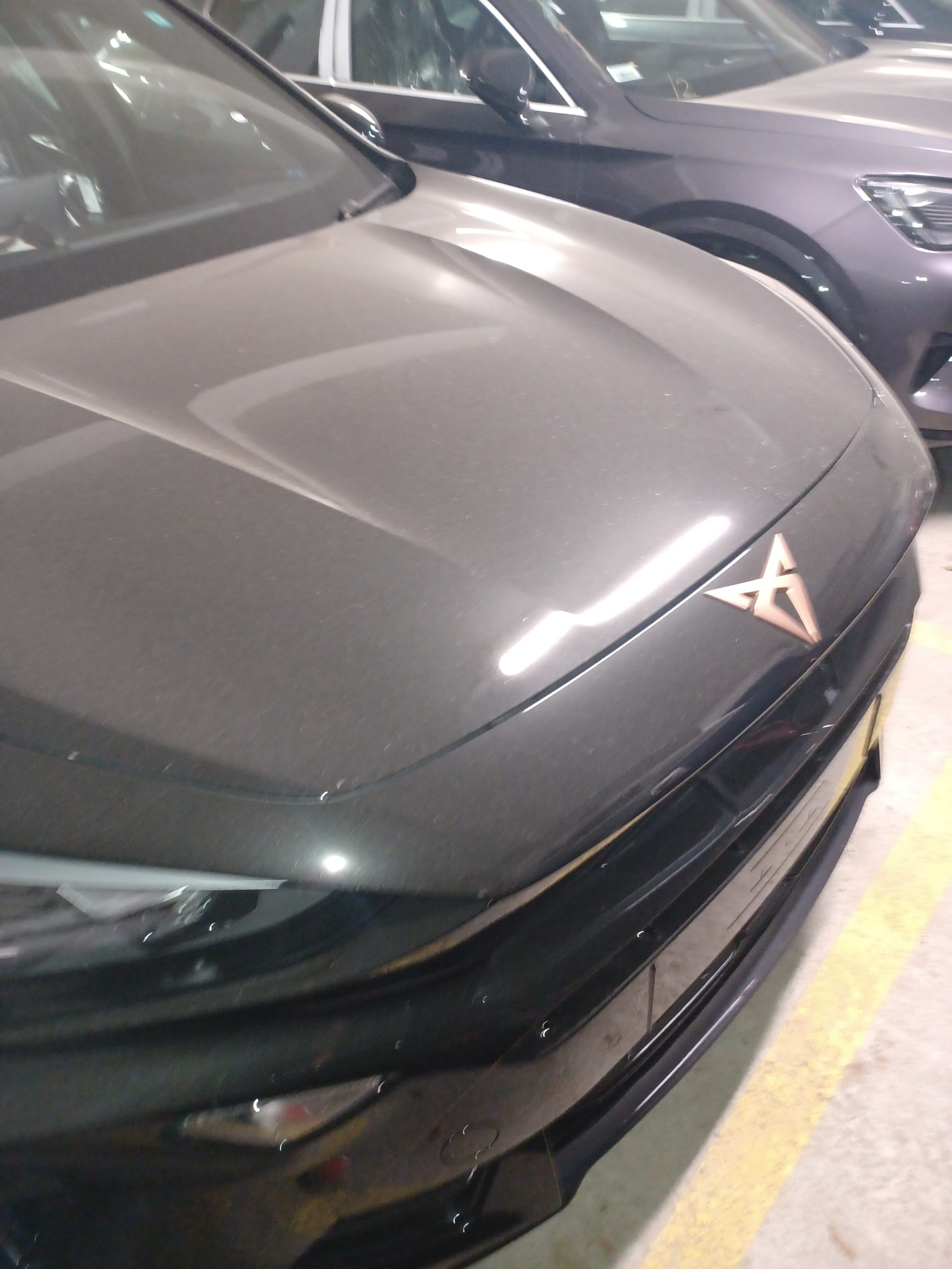 Twin flip left foot accelerator fitted to a Cupra Formentor