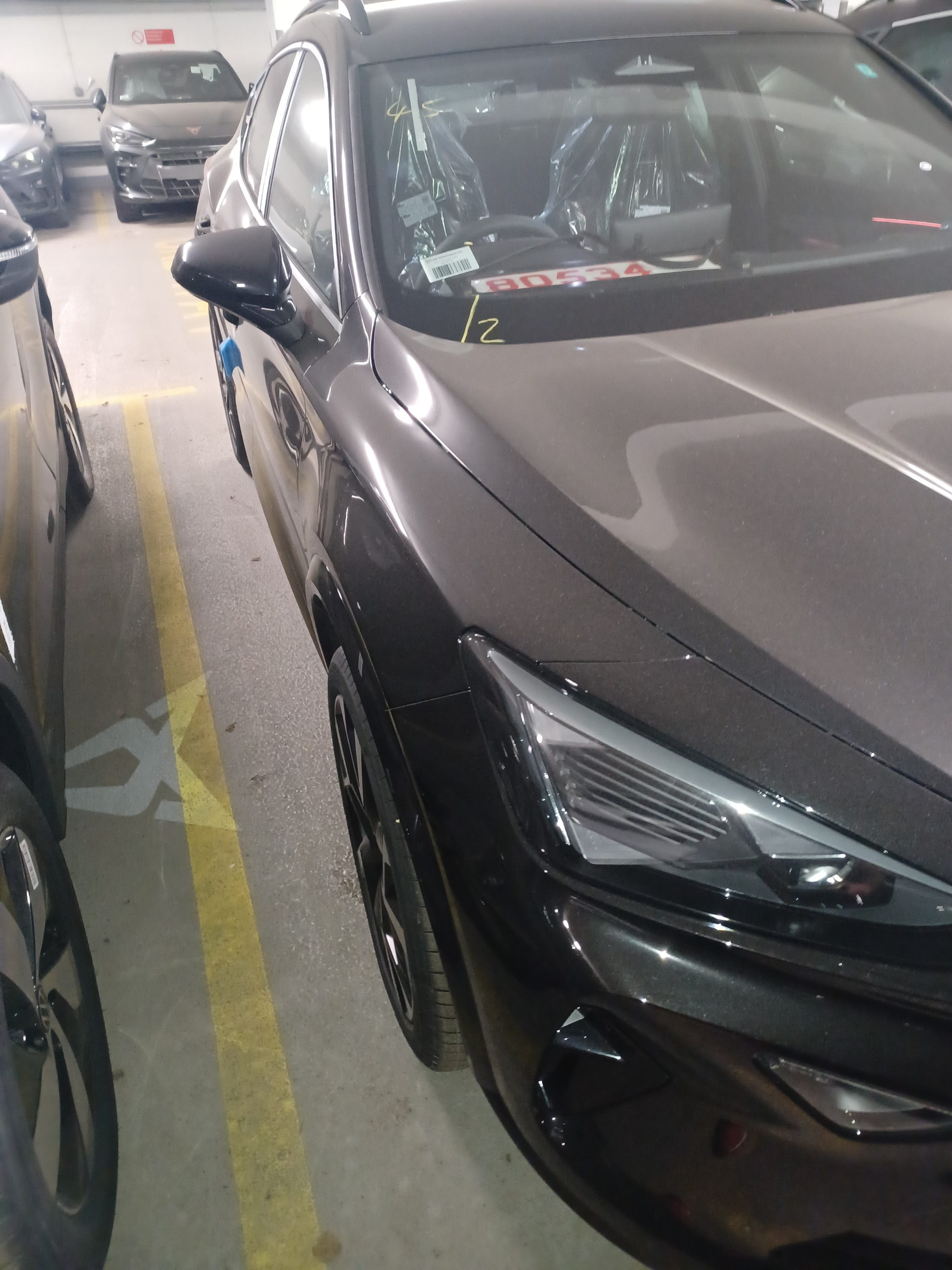 Twin flip left foot accelerator fitted to a Cupra Formentor