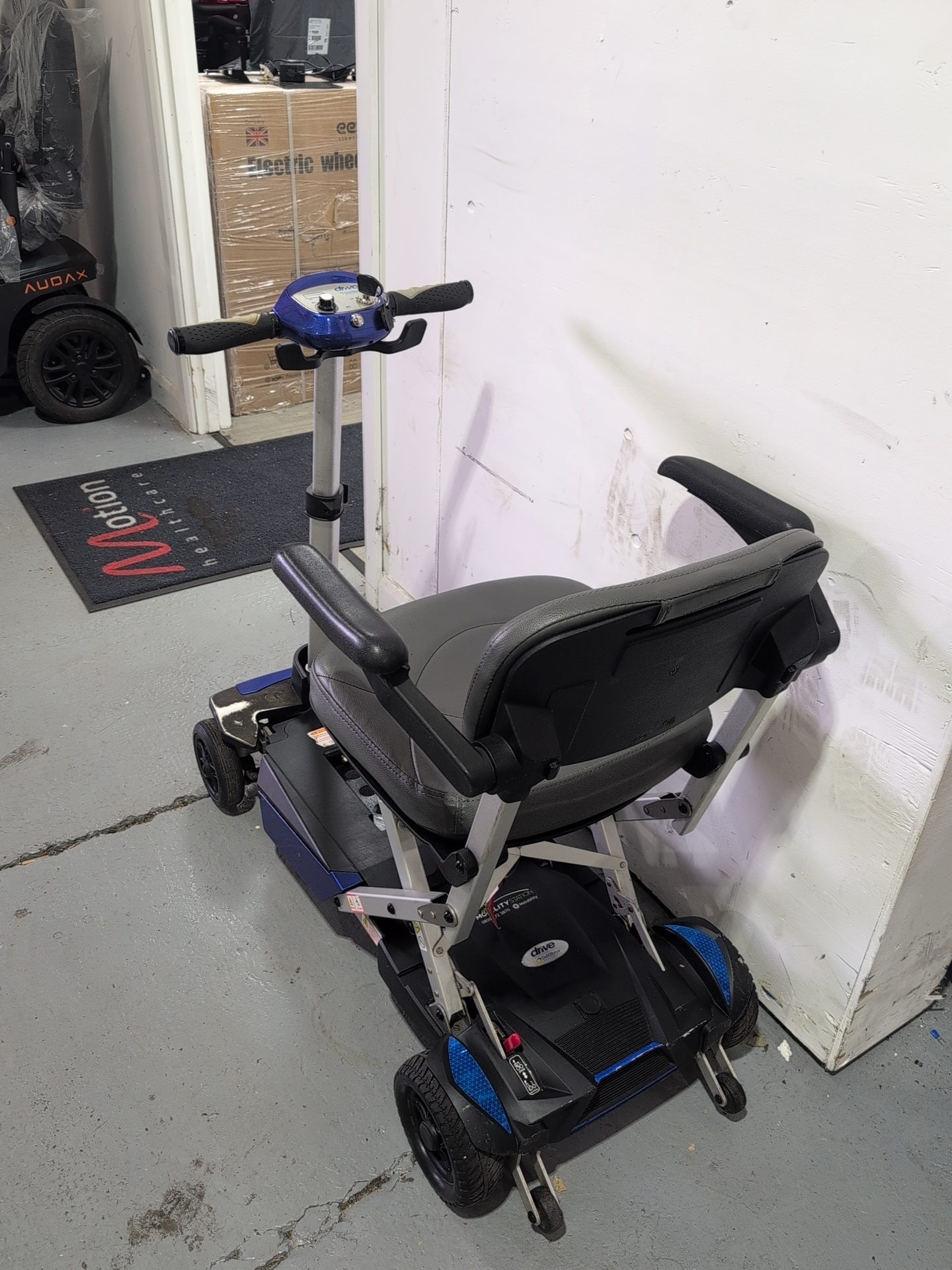 Battery health testing on a Drive Medical folding scooter