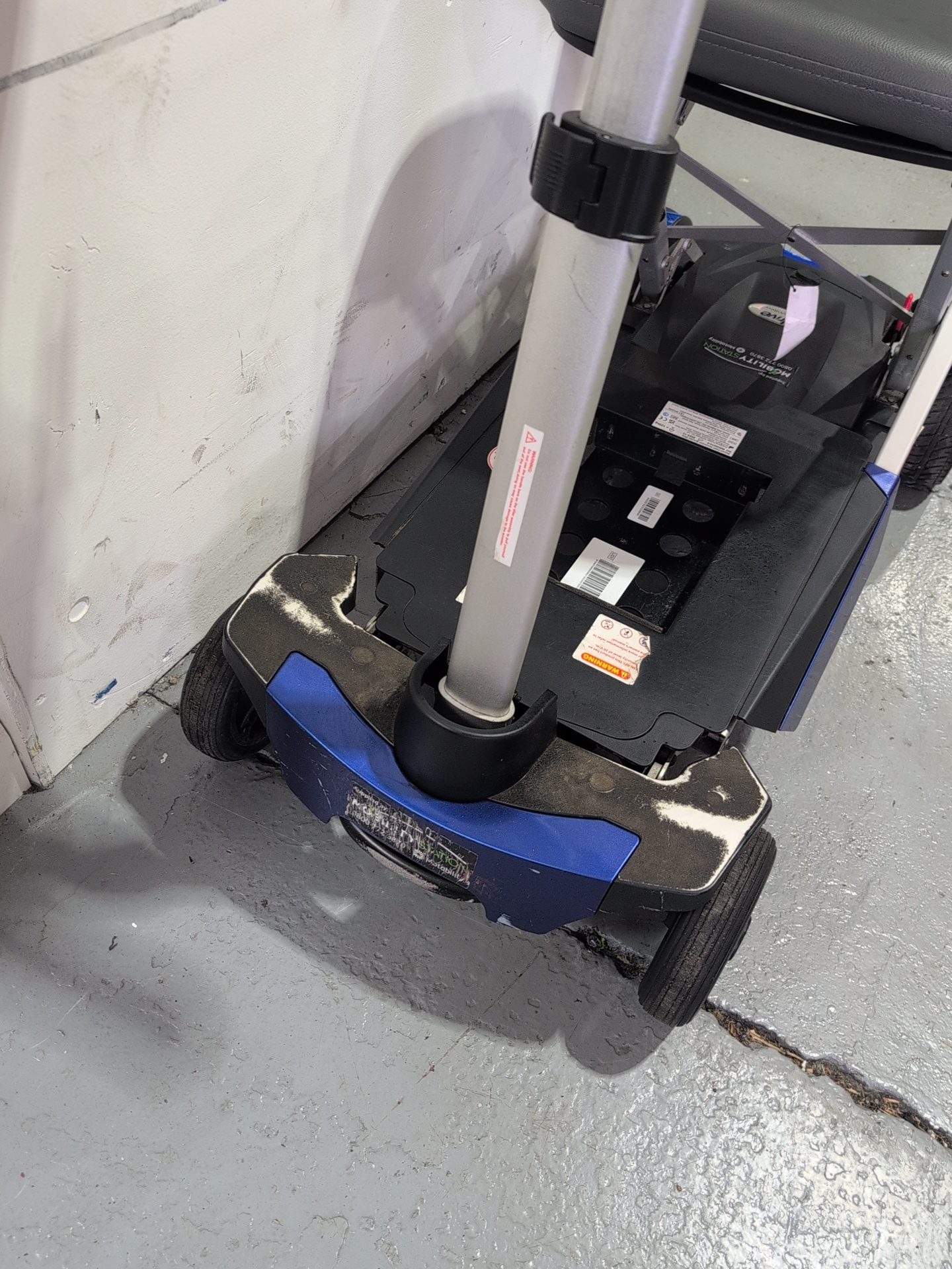 Drive Medical folding scooter service at Heathrow