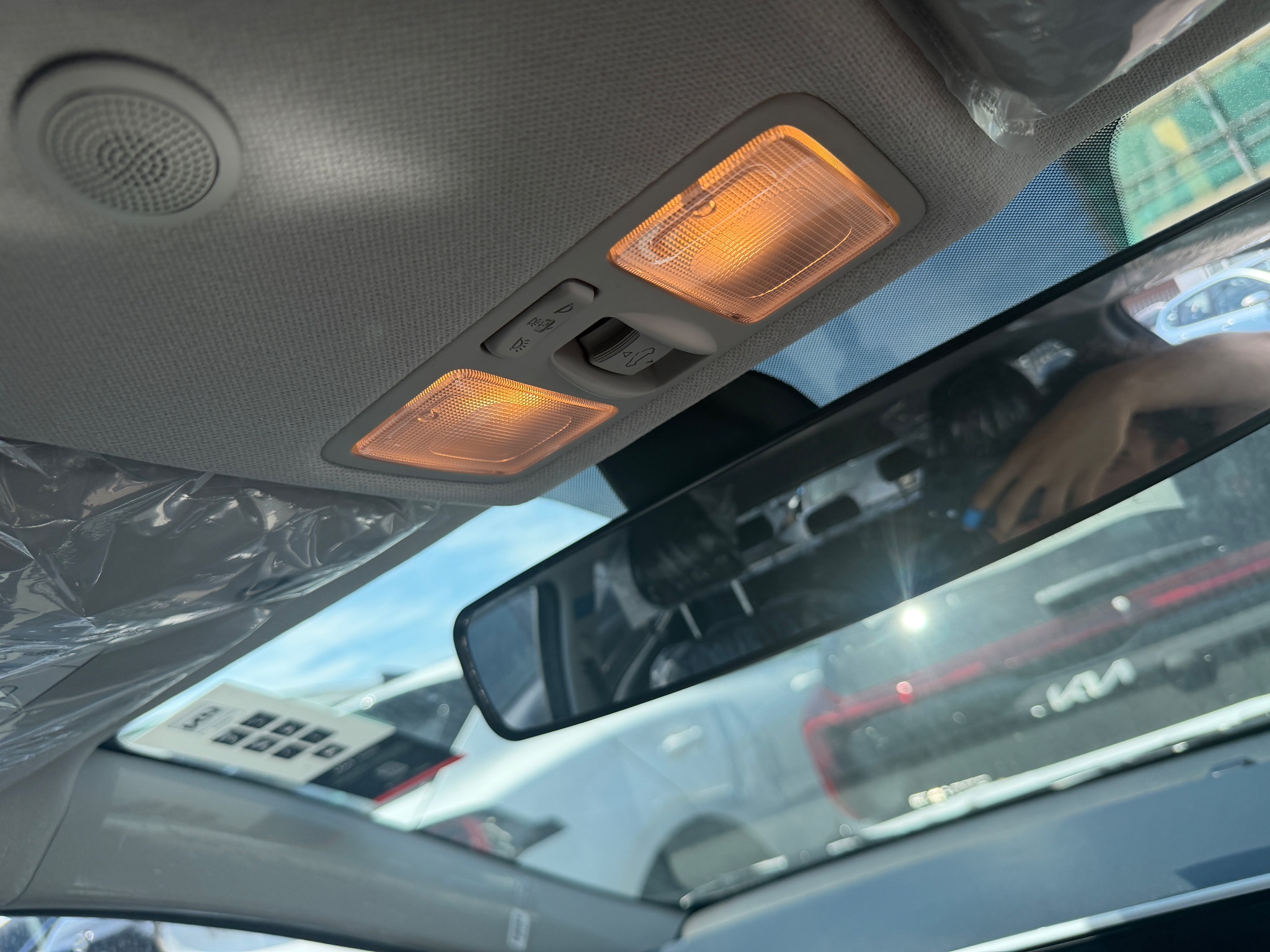Panoramic interior mirror fitted to a Kia Picanto in Ferndown