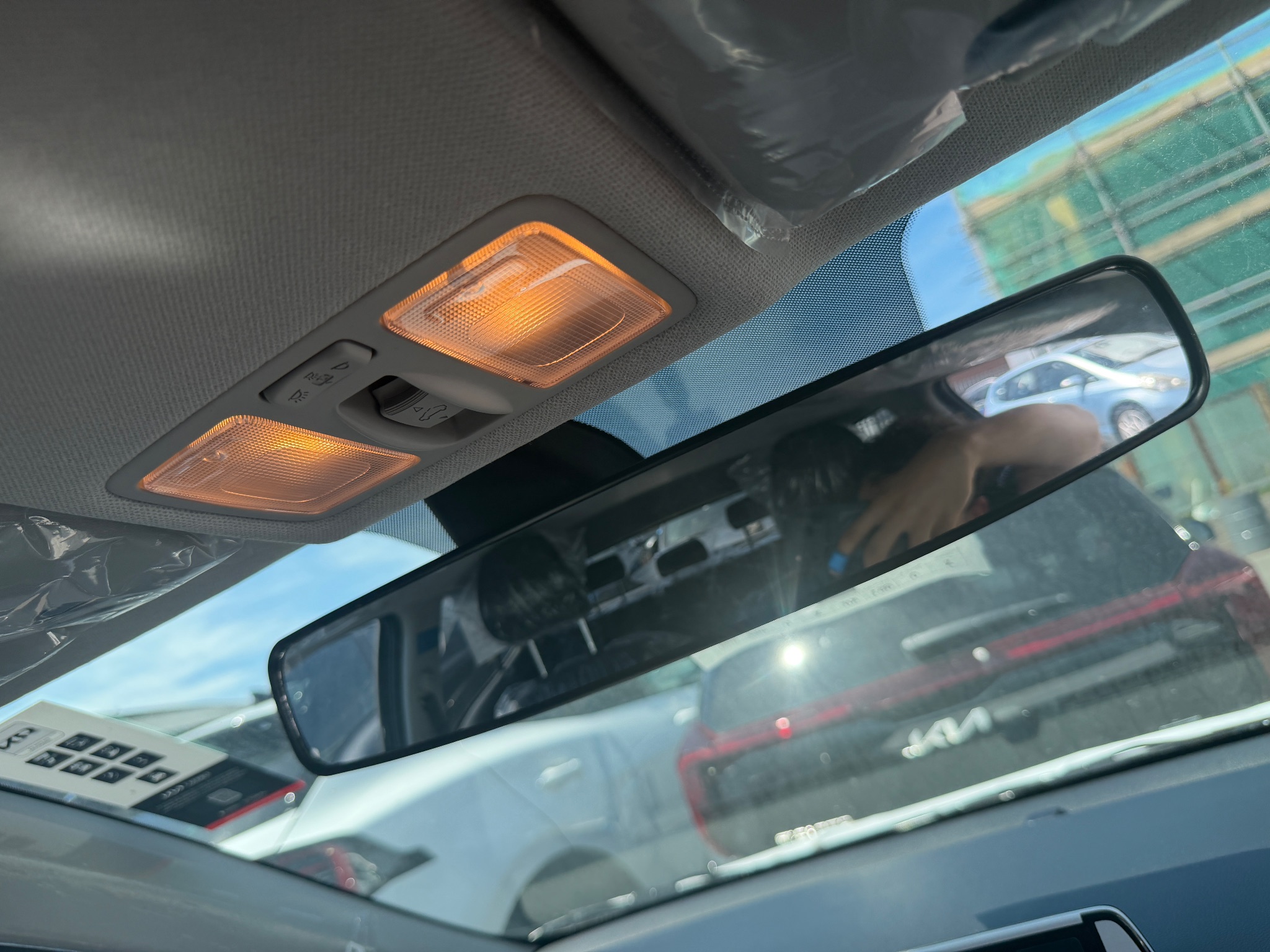 Panoramic interior mirror fitted to a Kia Picanto in Ferndown