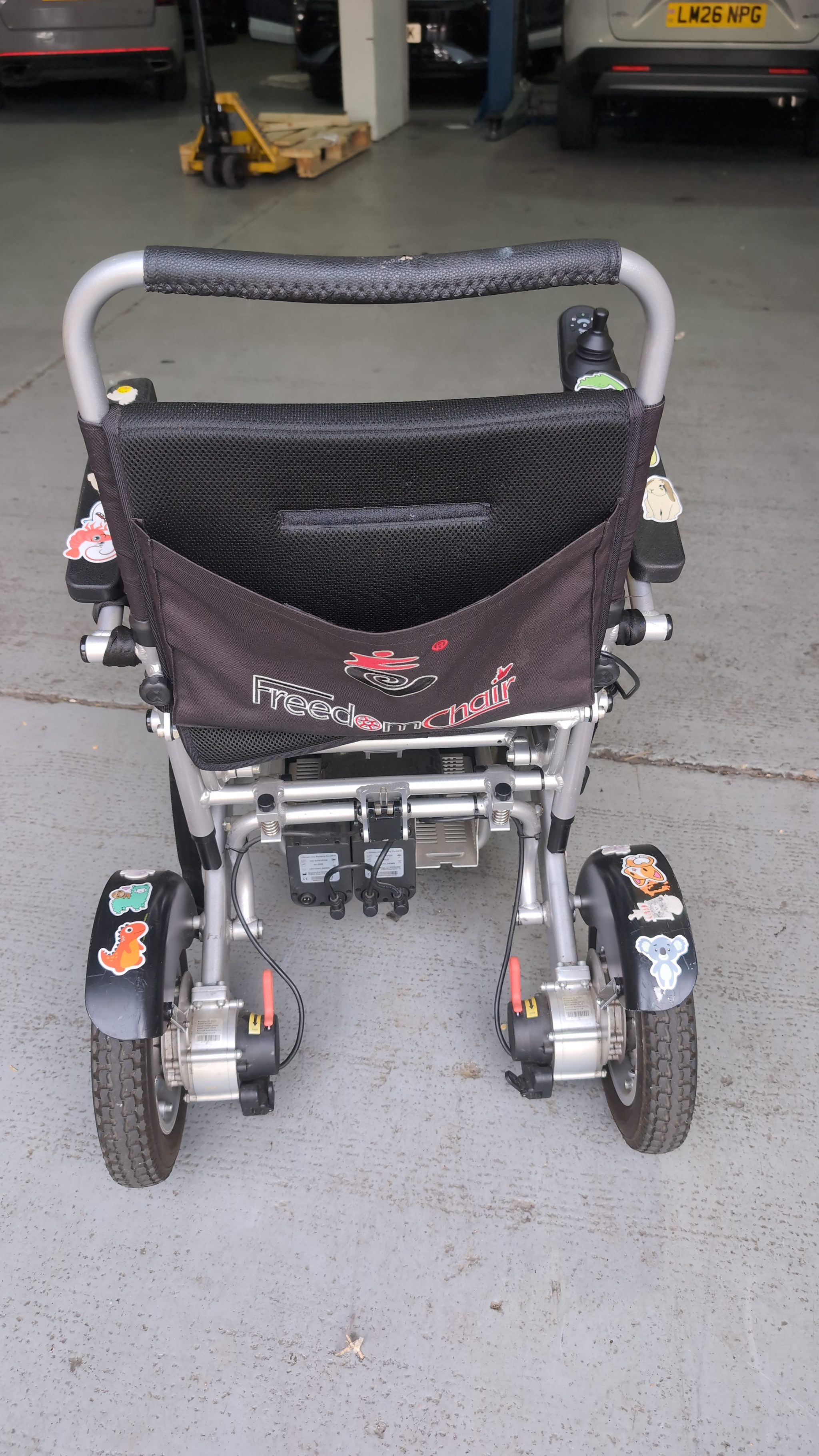 FreedomChair castor fork repair at our Heathrow branch