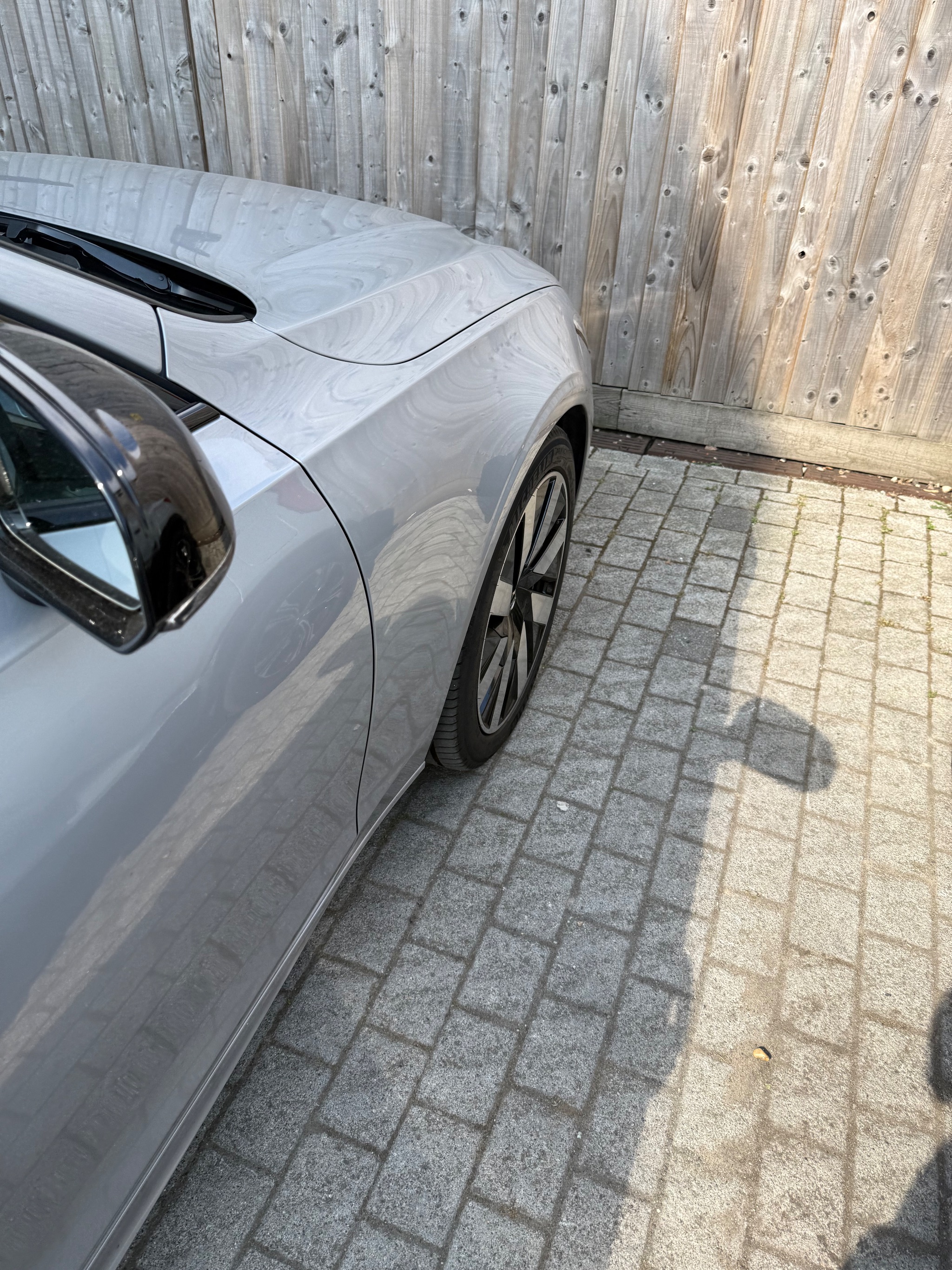 Push-pull hand controls fitted to a Volvo V90 estate