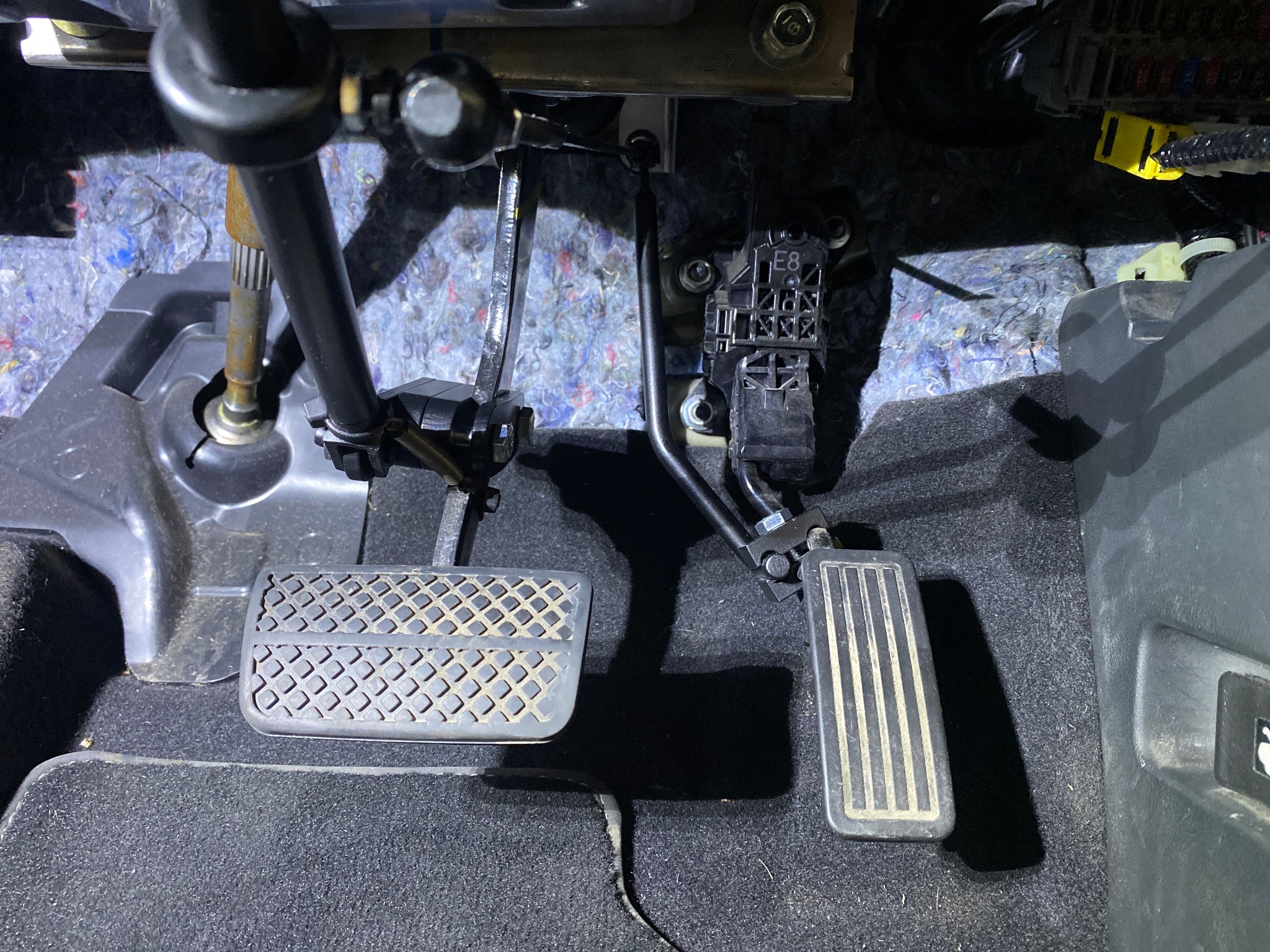 Completed vehicle adaptation fitted neatly inside the Honda CR-V