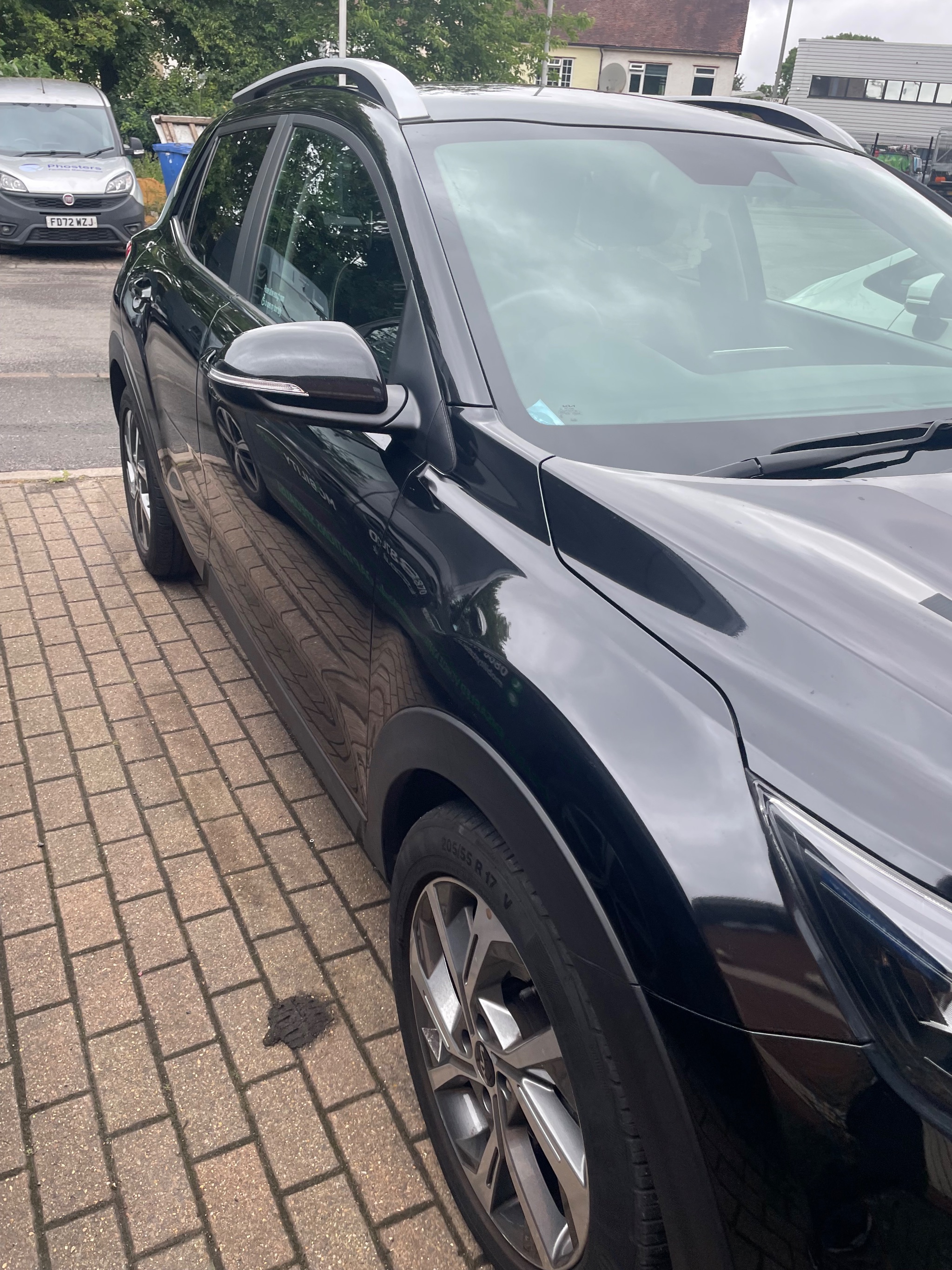 Faulty horn repair on a Motability car at Heathrow