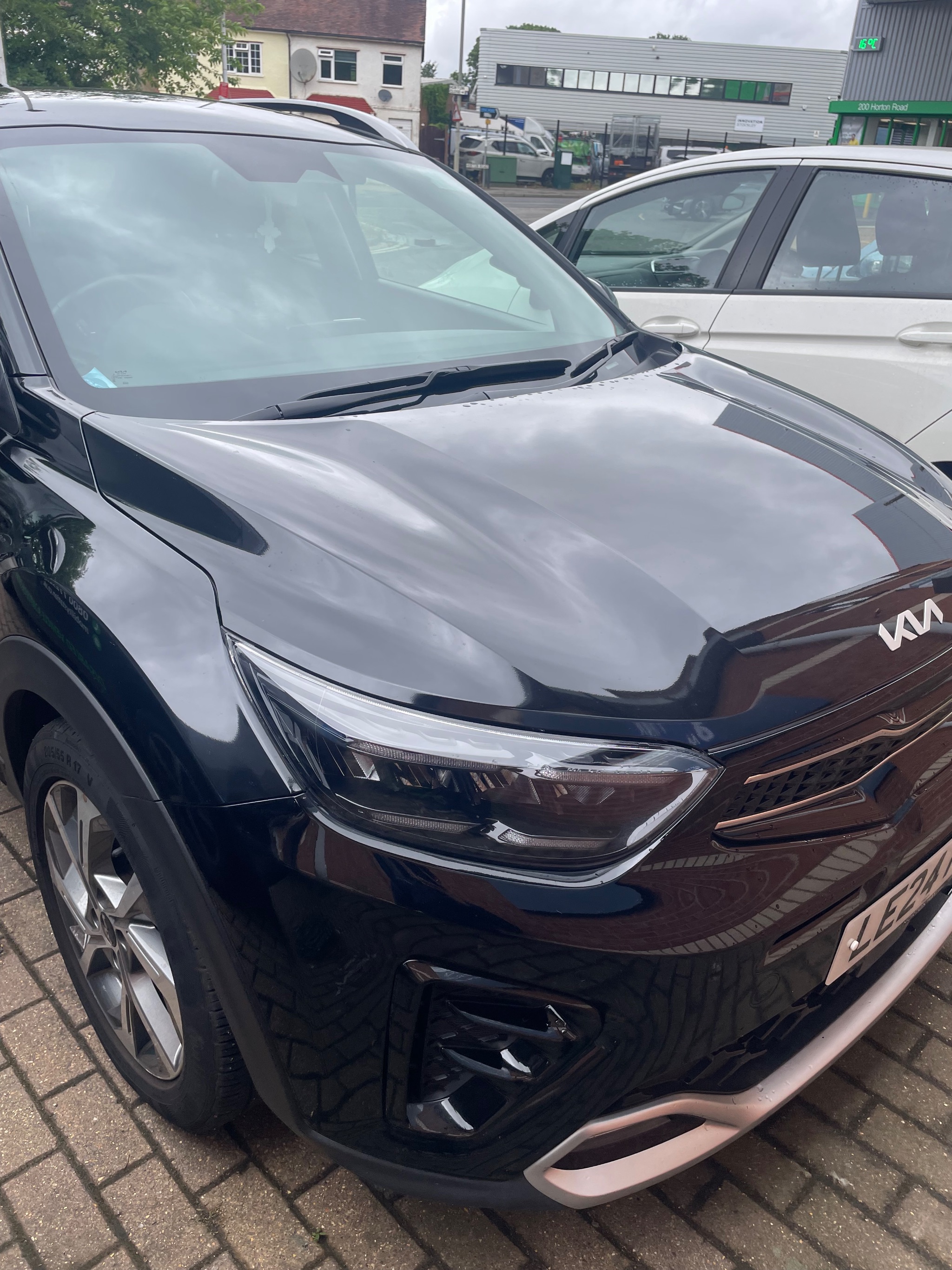 Faulty horn repair on a Motability car at Heathrow