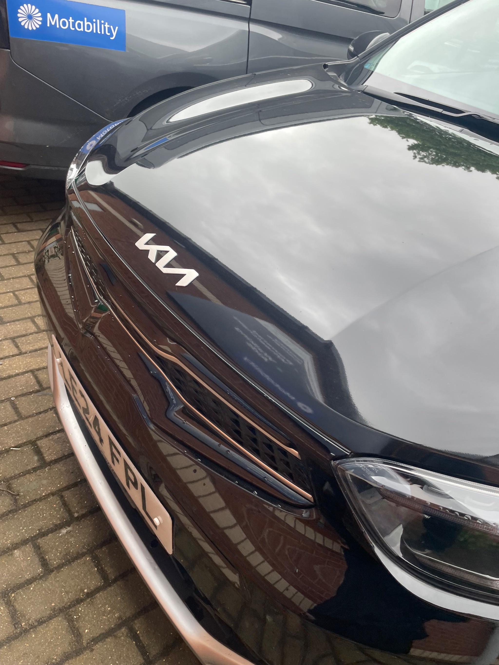 Faulty horn repair on a Motability car at Heathrow