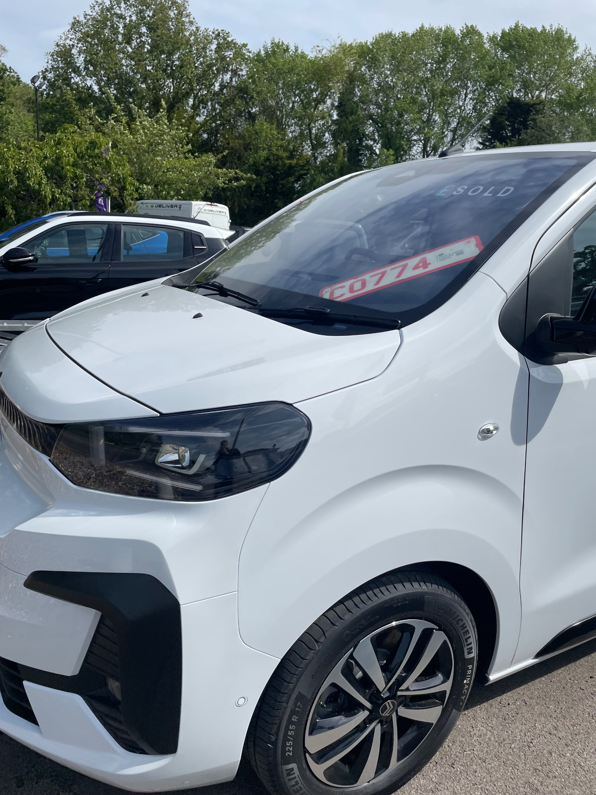 Adaptations fitted to a Citroen Spacetourer at Heathrow
