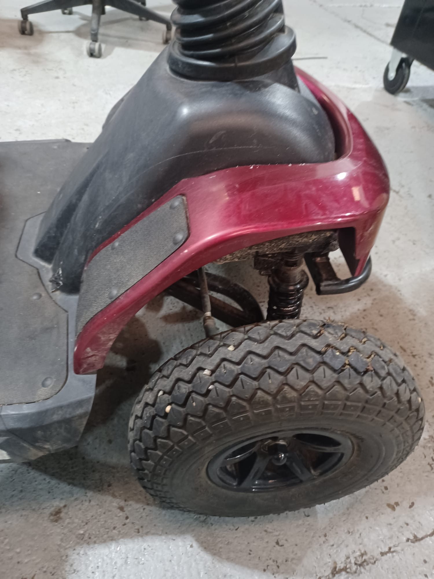 Mobility scooter insurance repair at our Heathrow branch