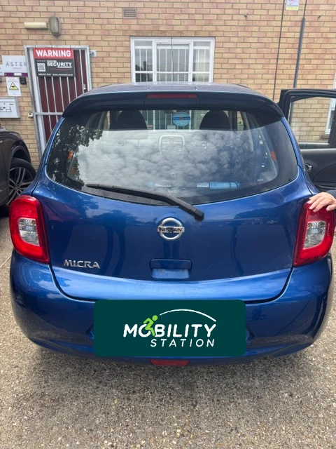 Brig-Ayd boot hoist fitted to a Nissan Micra in Ferndown