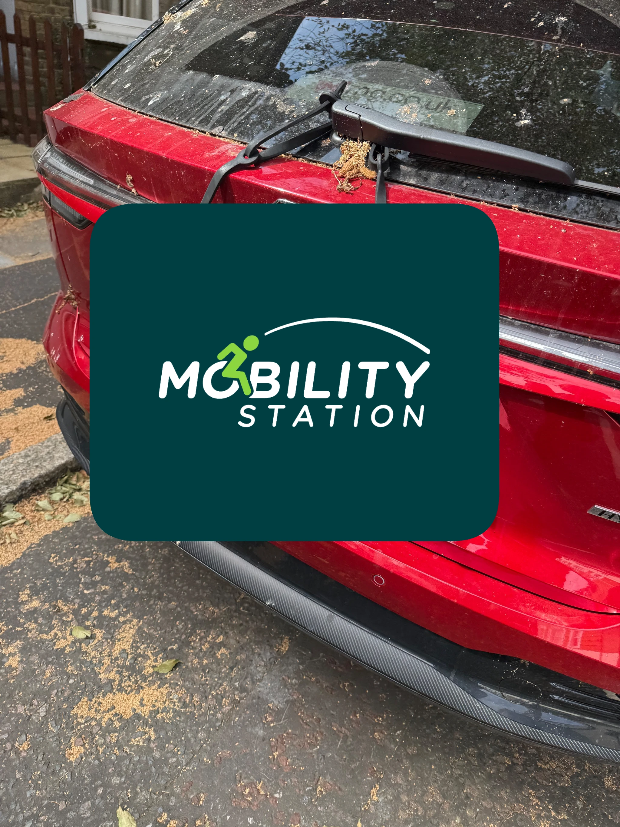 Autochair boot hoist fitted to an MG HS at our Heathrow branch