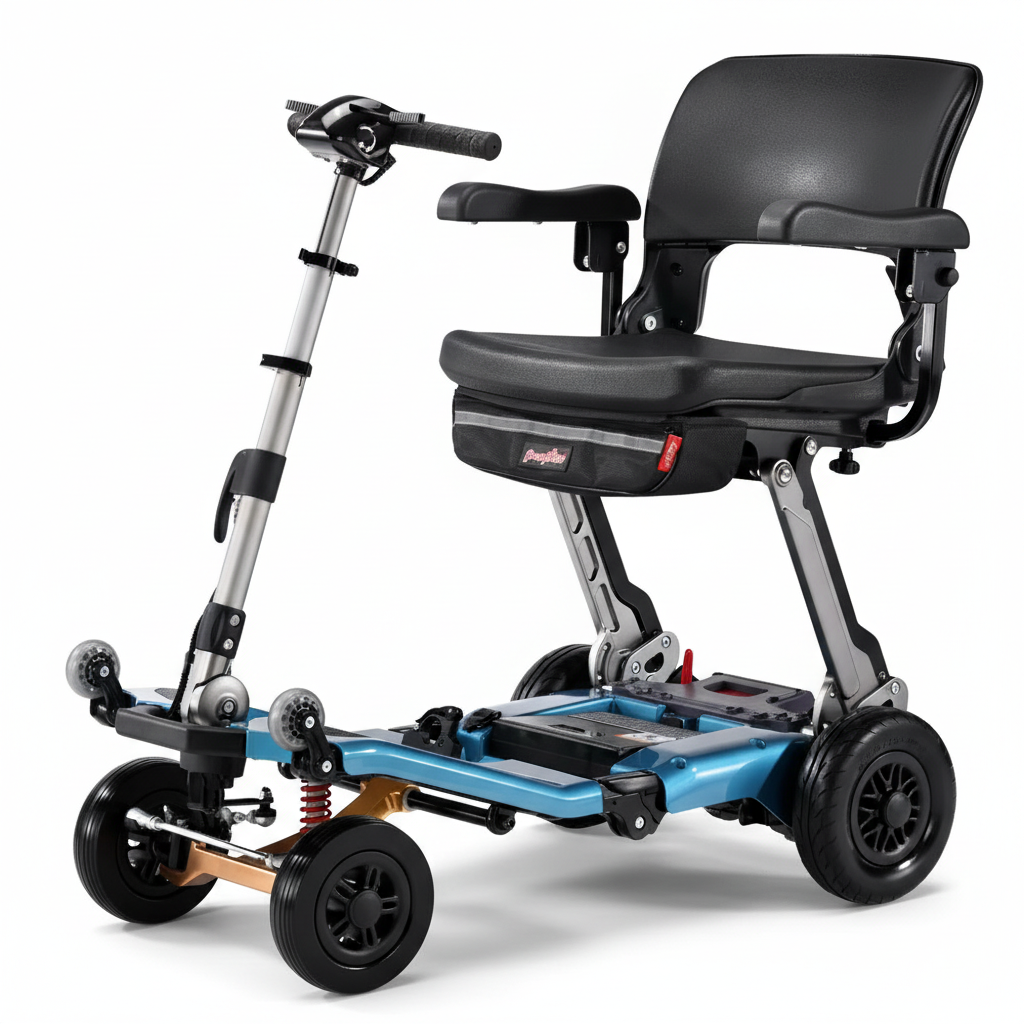 Luggie Super Deluxe 4 Wheel Folding Mobility Scooter mobility product 2