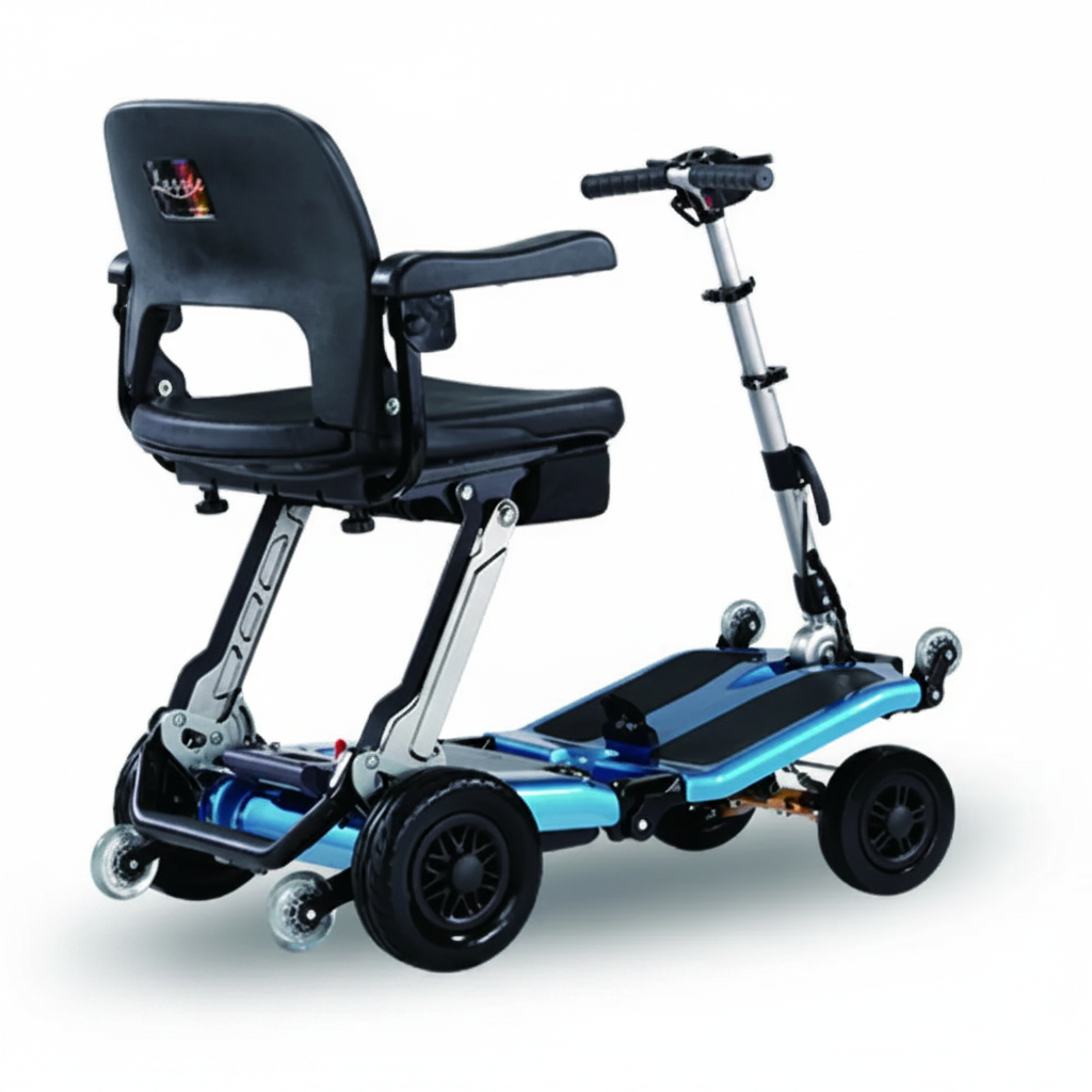 Luggie Super Deluxe 4 Wheel Folding Mobility Scooter mobility product 6