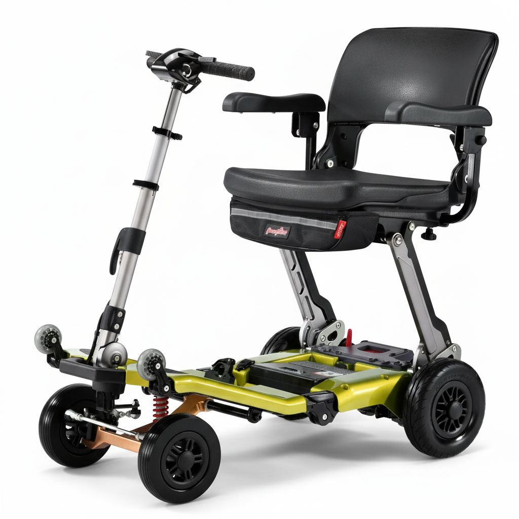 Luggie Super Deluxe 4 Wheel Folding Mobility Scooter mobility product 3