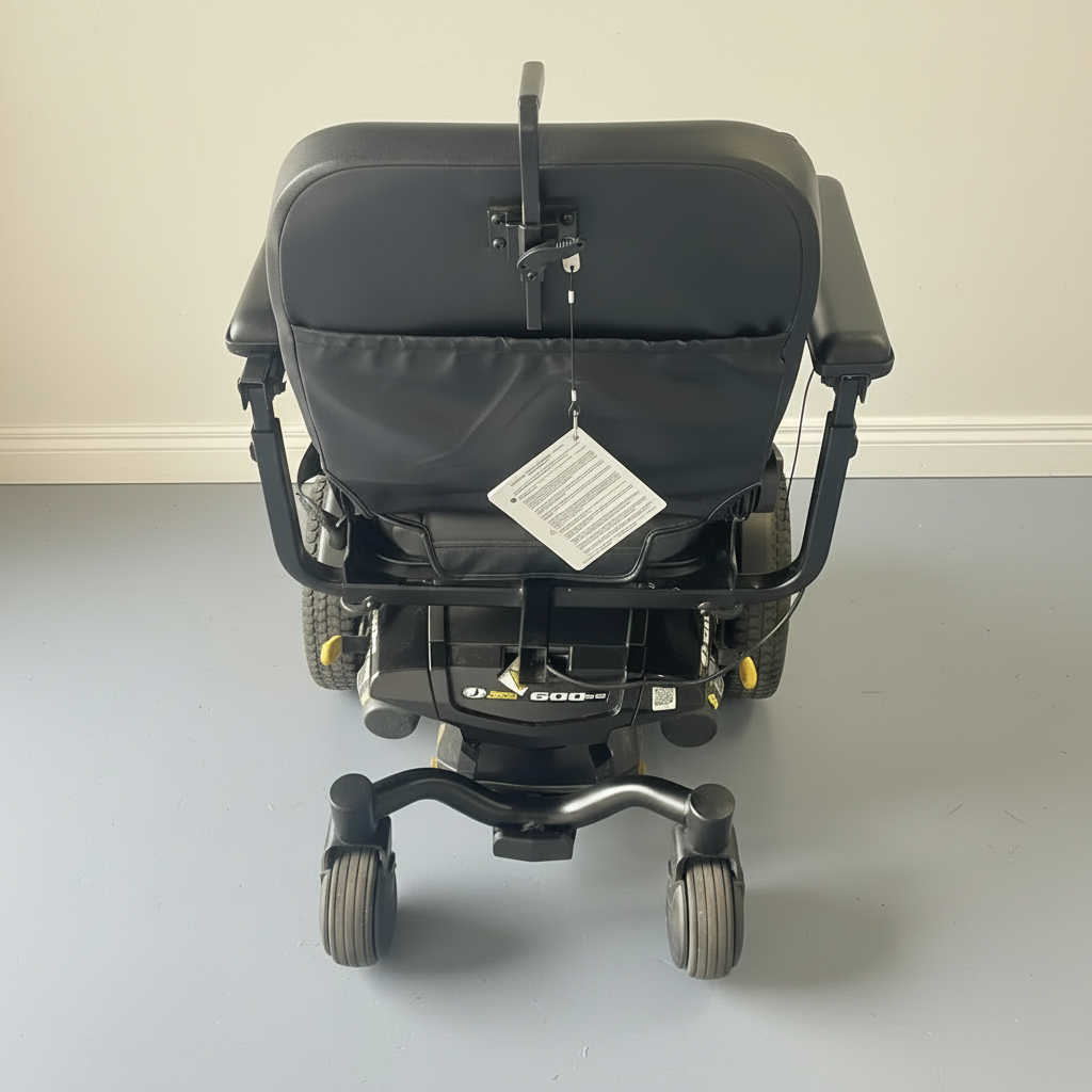 Pride jazzy J600ES Powerchair Black Used mobility product 5