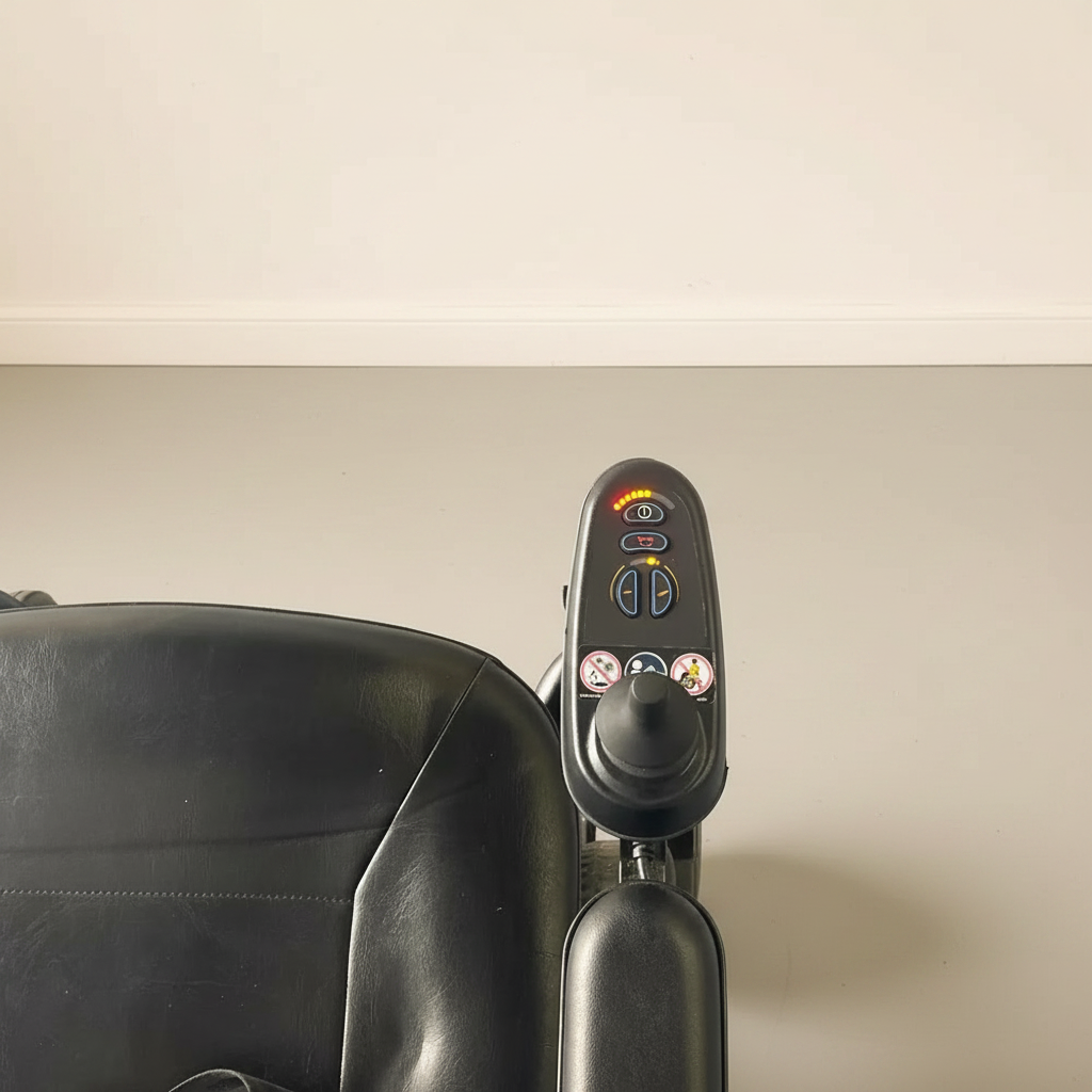 Pride jazzy J600ES Powerchair Black Used mobility product 4