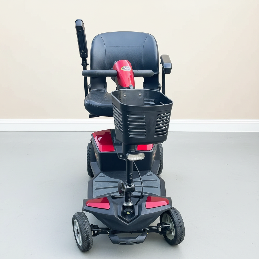 Pride Apex Rapid Red Mobility Scooter Used mobility product 5