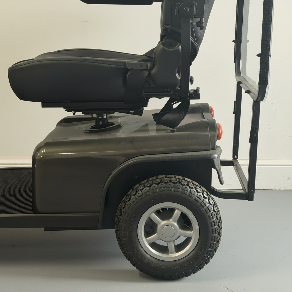 One Rehab Omega 8 All Weather Mobility Scooter With Canopy Ex-Display mobility product 6