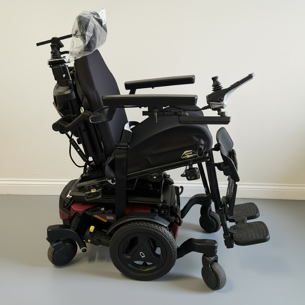 Pride Quantum Edge 3 Stretto Red Ex-Demo mobility product 4
