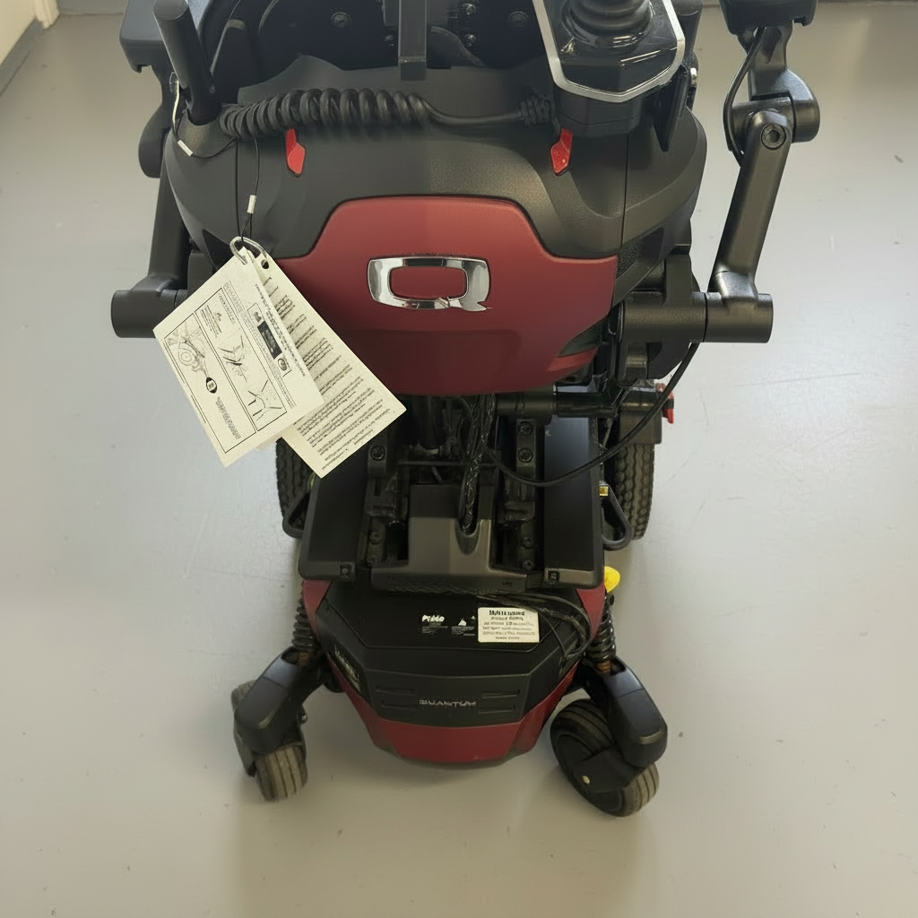Pride Quantum Edge 3 Stretto Red Ex-Demo mobility product 7
