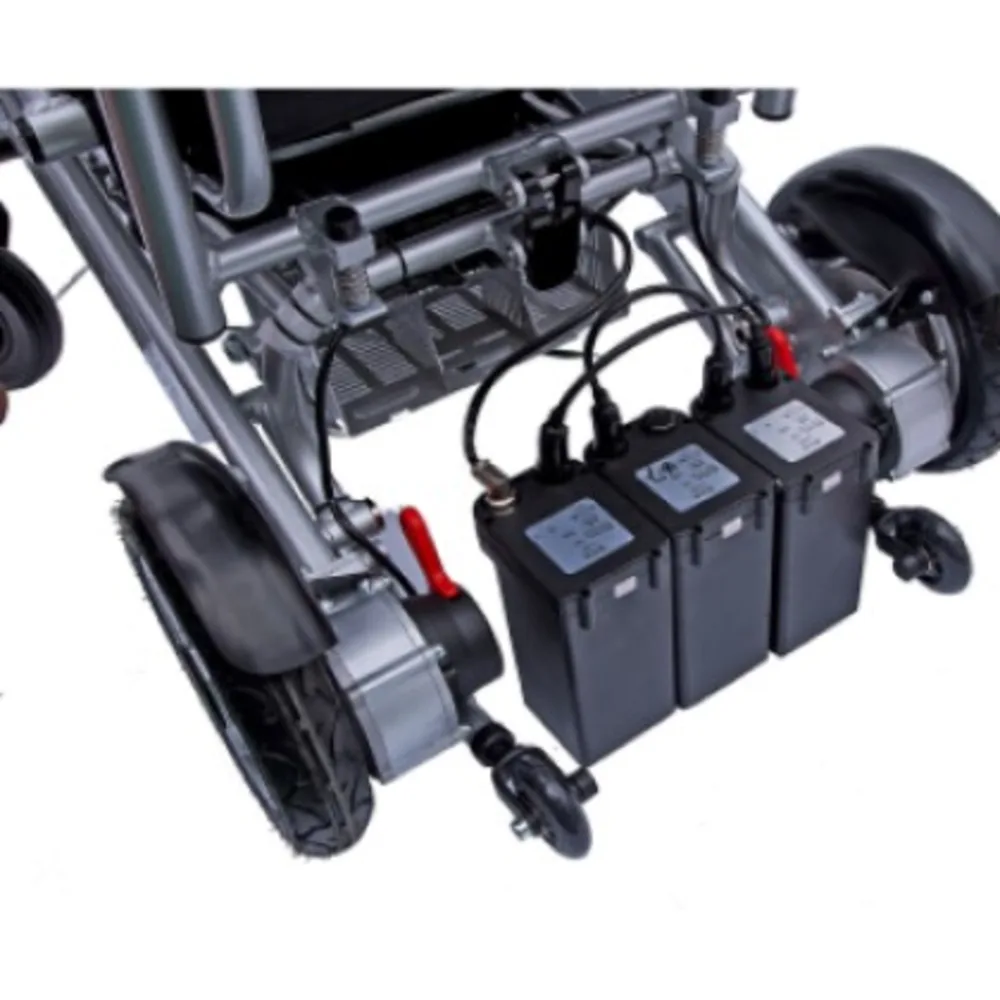 DE08L Freedomchair Folding Electric Wheelchair mobility product 11