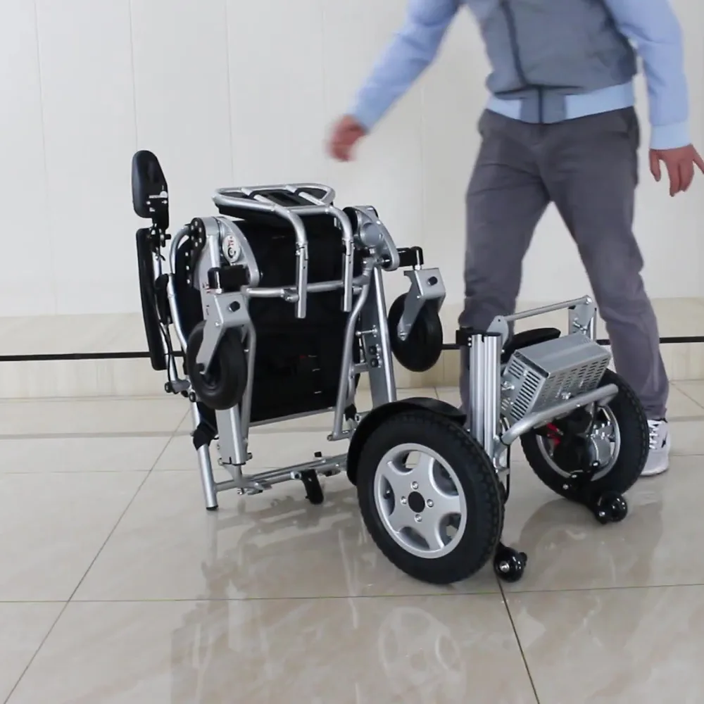 DE08L Freedomchair Folding Electric Wheelchair mobility product 3