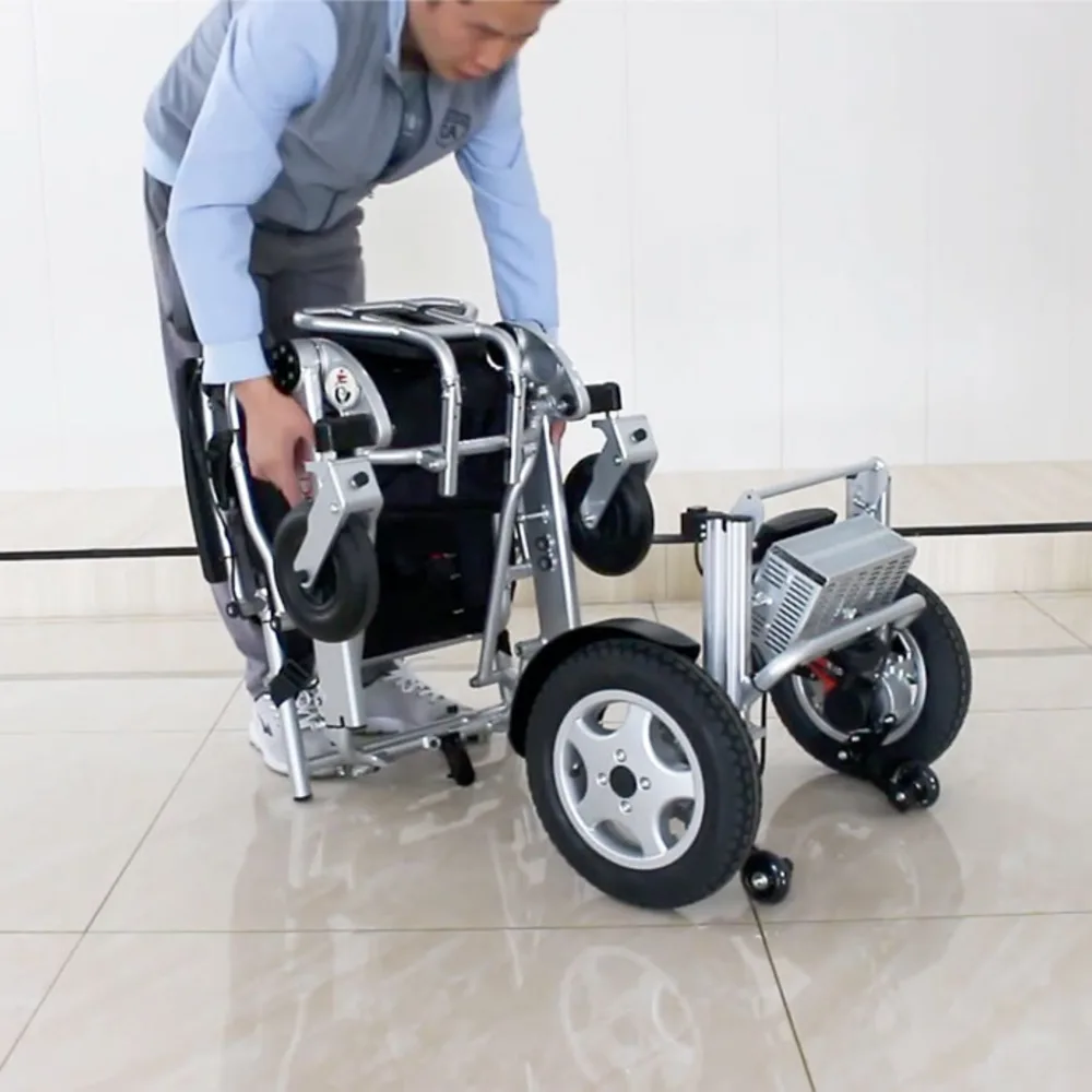 DE08L Freedomchair Folding Electric Wheelchair mobility product 6
