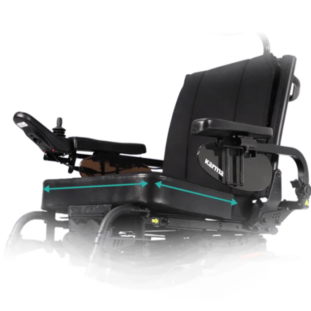 Karma Morgan M Sling Mid-Wheel Drive Powered Wheelchair mobility product 2