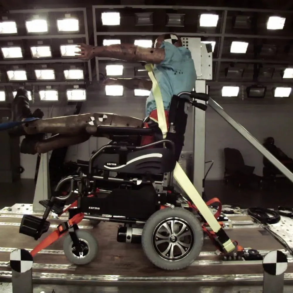 Karma Falcon KP-25.2 Folding Power Wheelchair mobility product 7