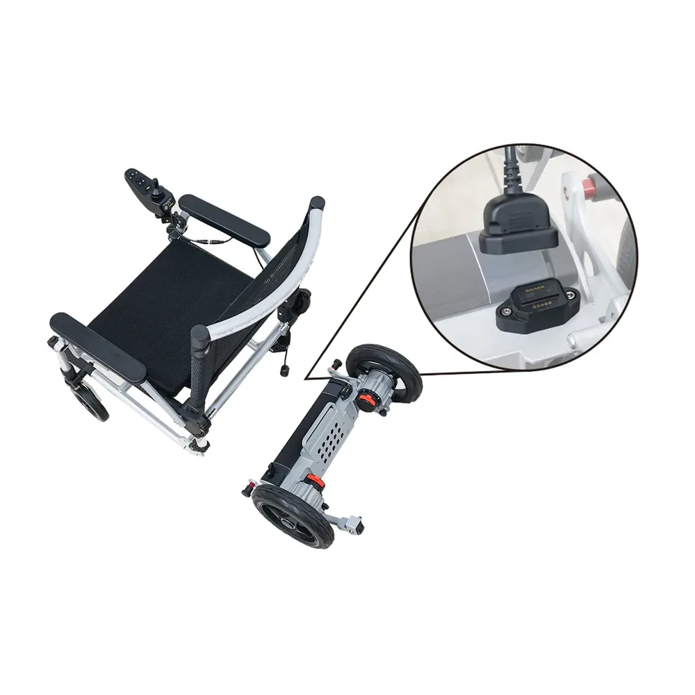 Joyrider Ultra Light Folding Electric Wheelchair mobility product 3